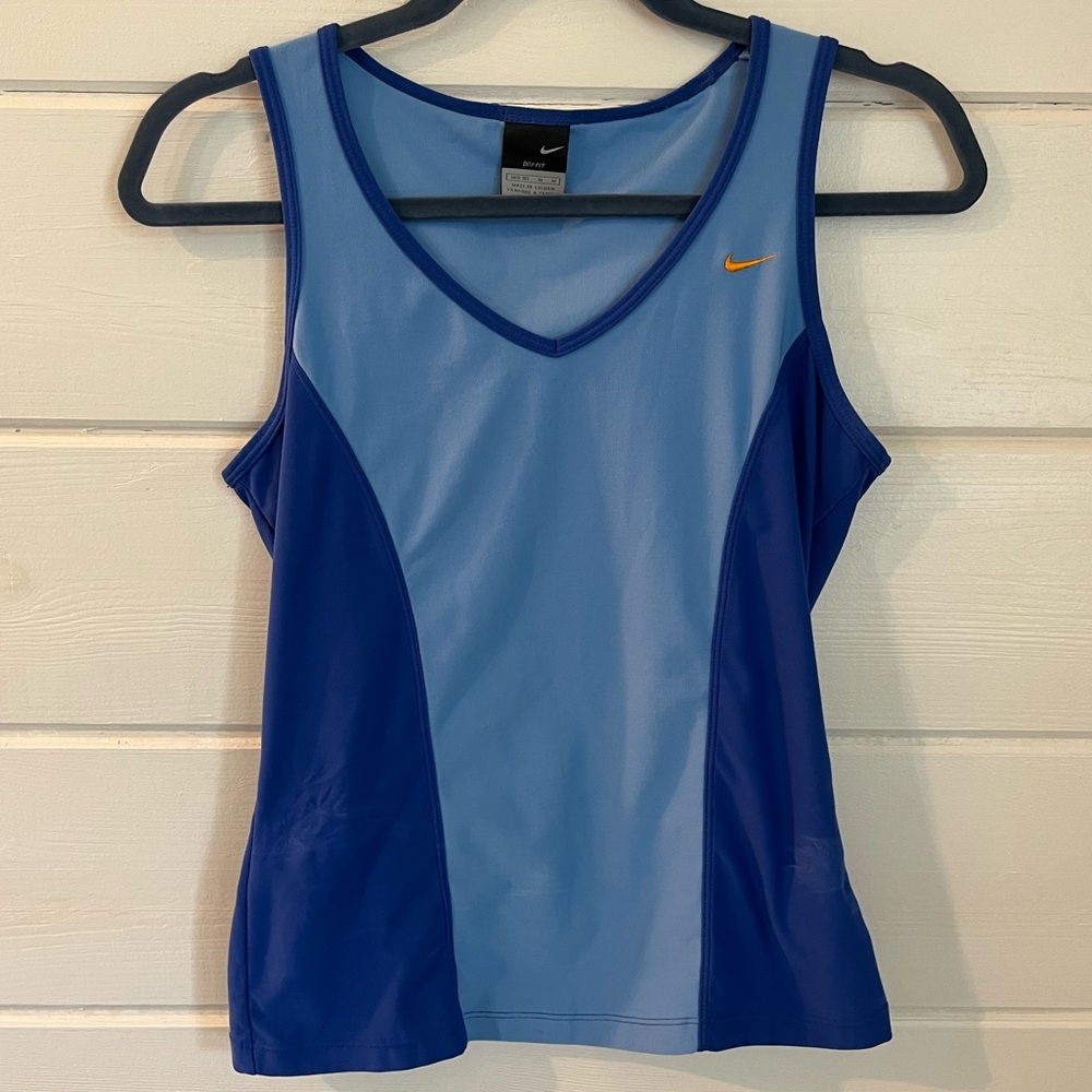 Nike Colorblock racer back tank top